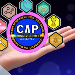 An image showcasing a hand holding a PMP certification, surrounded by five icons representing the benefits: career advancement, increased earning potential, global recognition, expanded network, and enhanced project management skills
