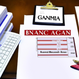 An image showcasing a confident candidate sitting at a desk, surrounded by neatly organized study materials, an advanced calculator, and a mock bank exam paper, reflecting the intense focus required to master the Six Sigma Bank Exam
